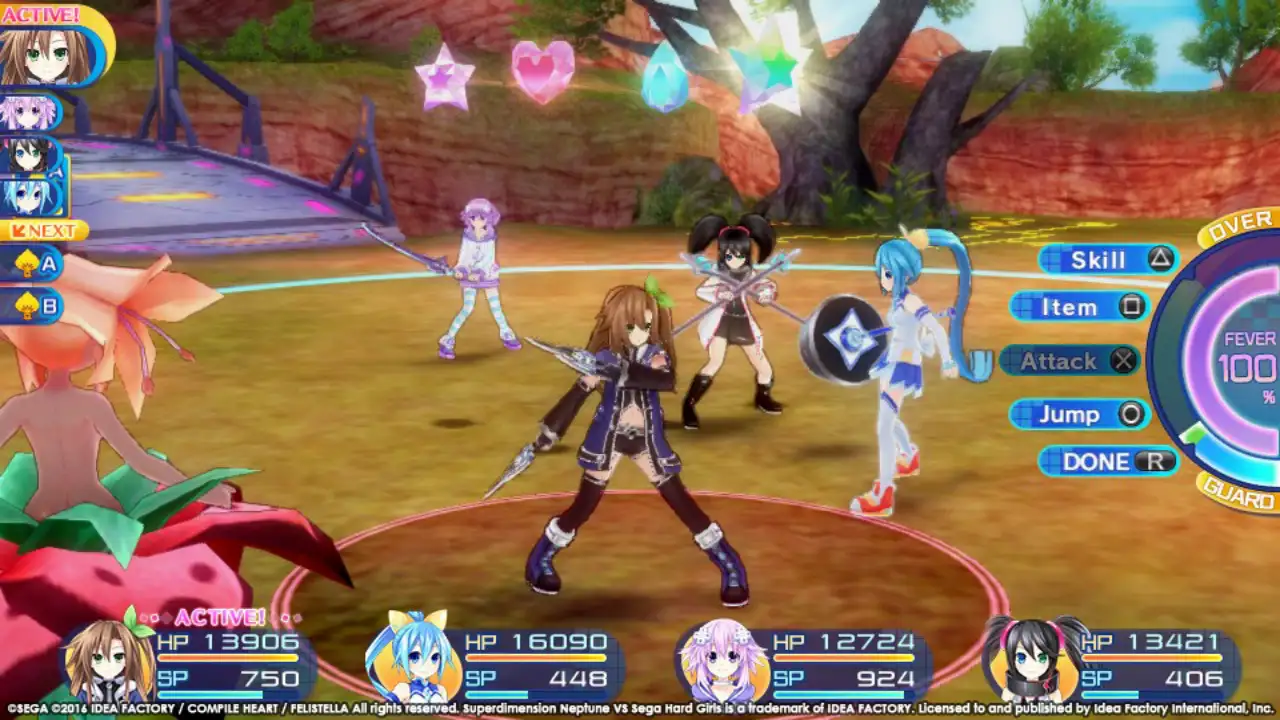 Superdimension Neptune VS Sega Hard Girls viet hoa